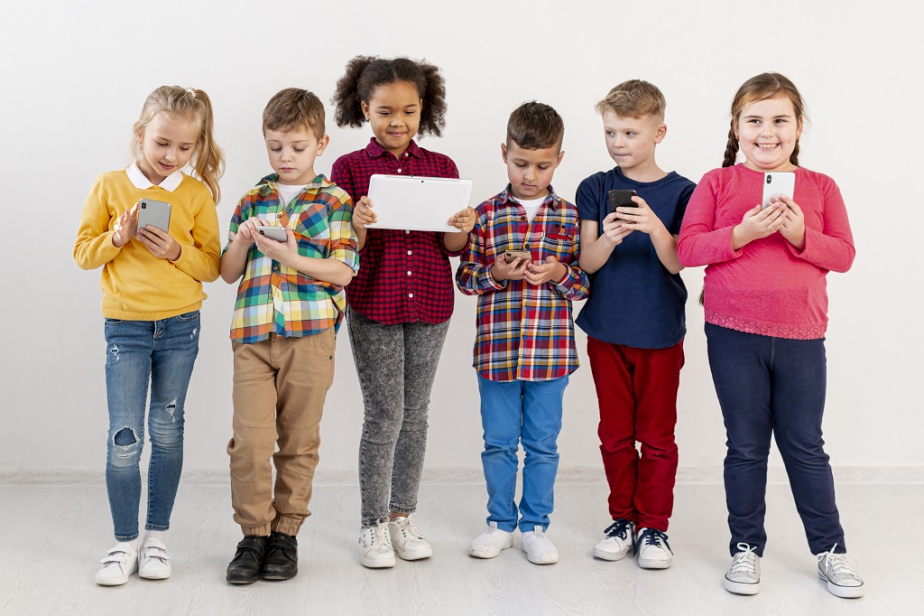 adicción a las redes sociales en los niños